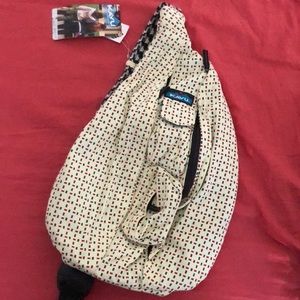 Kavu rope sling bag in butter dash